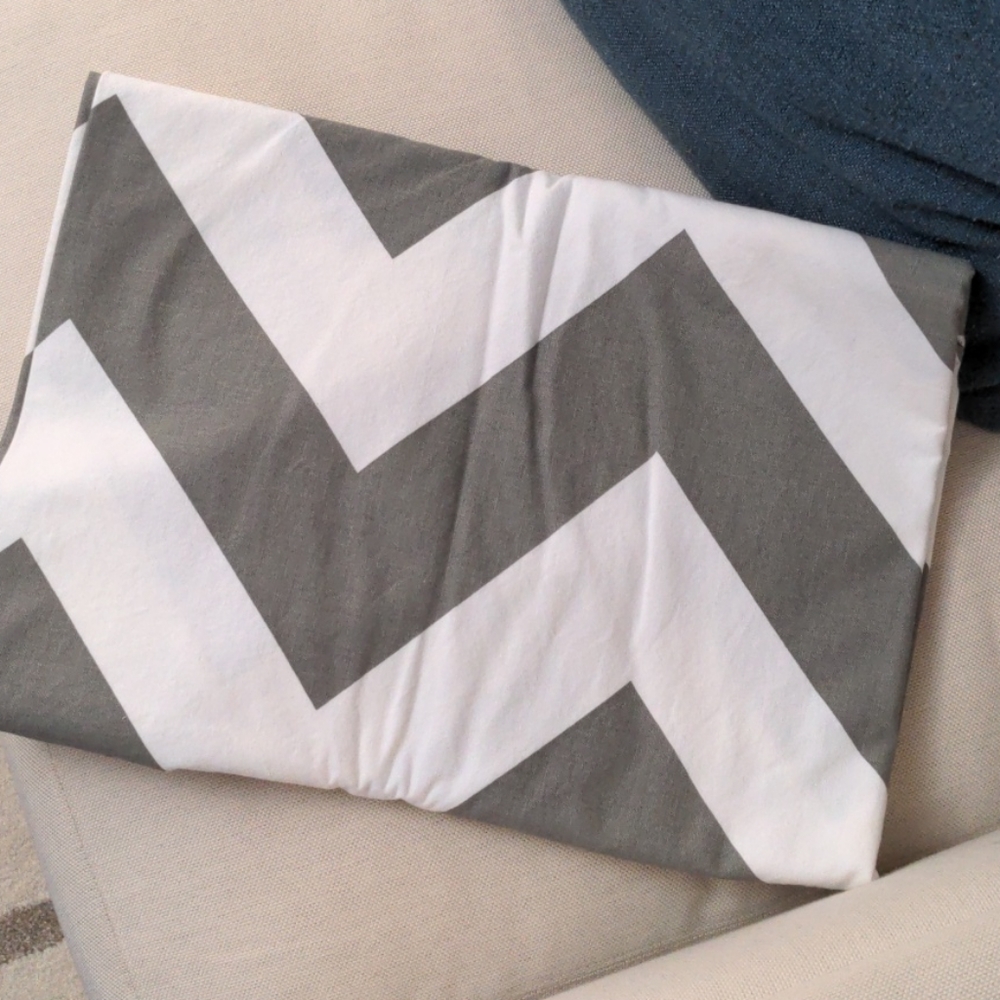 West Elm Chevron Shower Curtain
